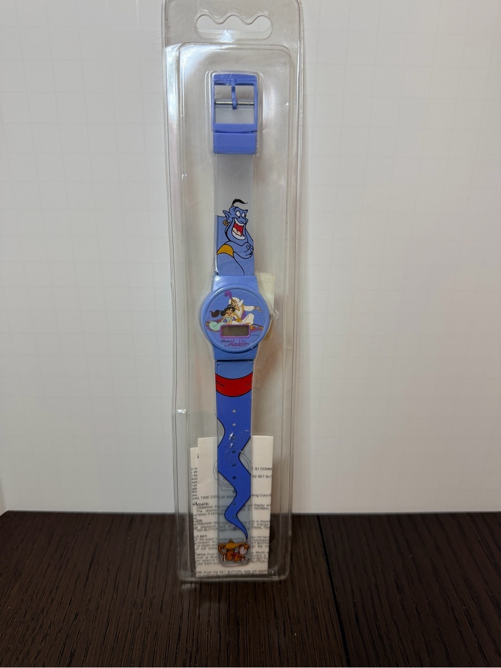 Vintage Disney Aladdin Watch in factory sealed packaging
